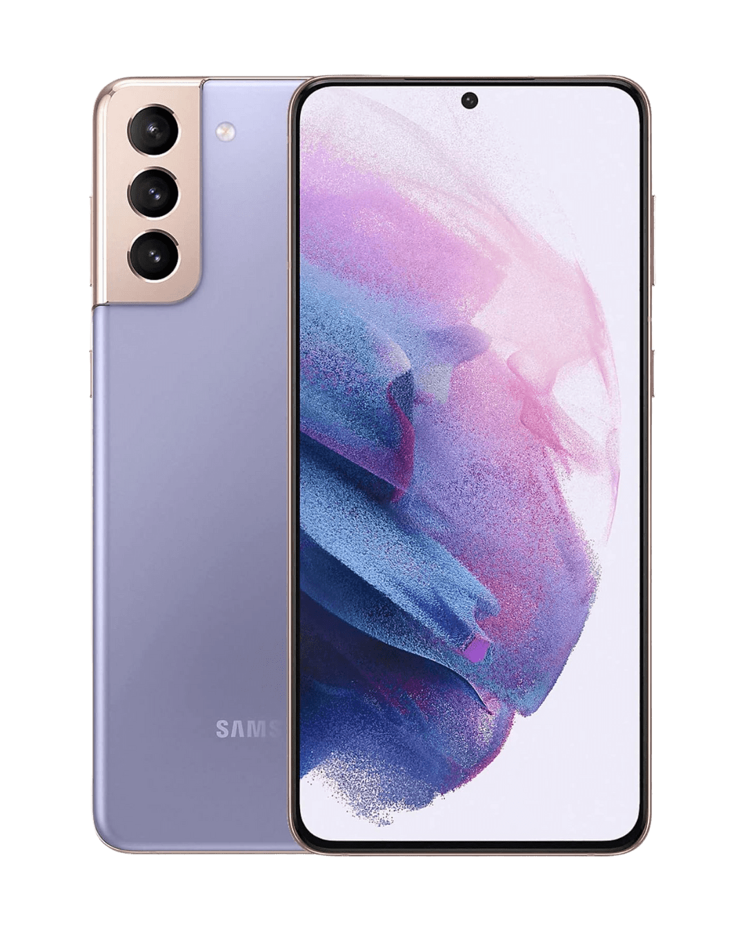 GRADE MOBILE SIM (Bundle) 30GB + Samsung Galaxy S21+ 128GB Phantom Pink Like New 12 Months