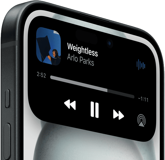 iPhone 15 dynamic Island